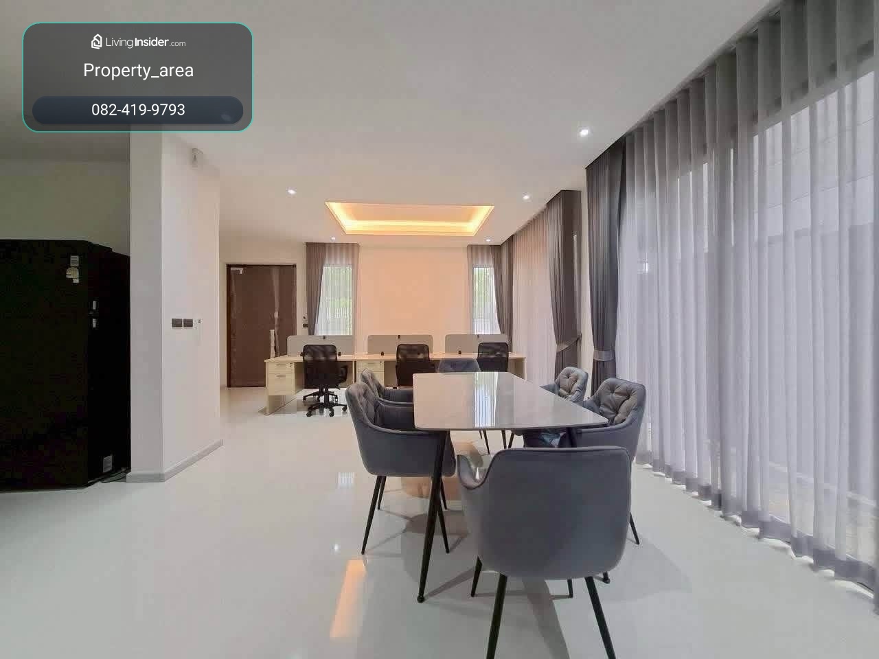 ให้เช่า บ้านเดี่ยวไม่เคยปล่อยเช่า 3 ชั้น โครงการFEEL TOWN ลาดพร้าว 101  – รูปที่ 3