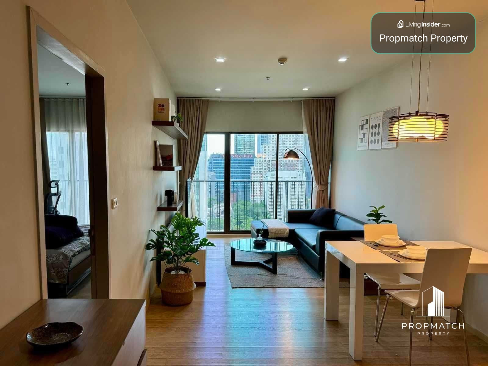 ✨Flash Deal ✨Noble Refine ( 1Bed 1Bath 50SQM.) พร้อมอยู่ ! เพียง 37,000 บาทต่อเดือน Tel.0981315848 @propmatch  – รูปที่ 3
