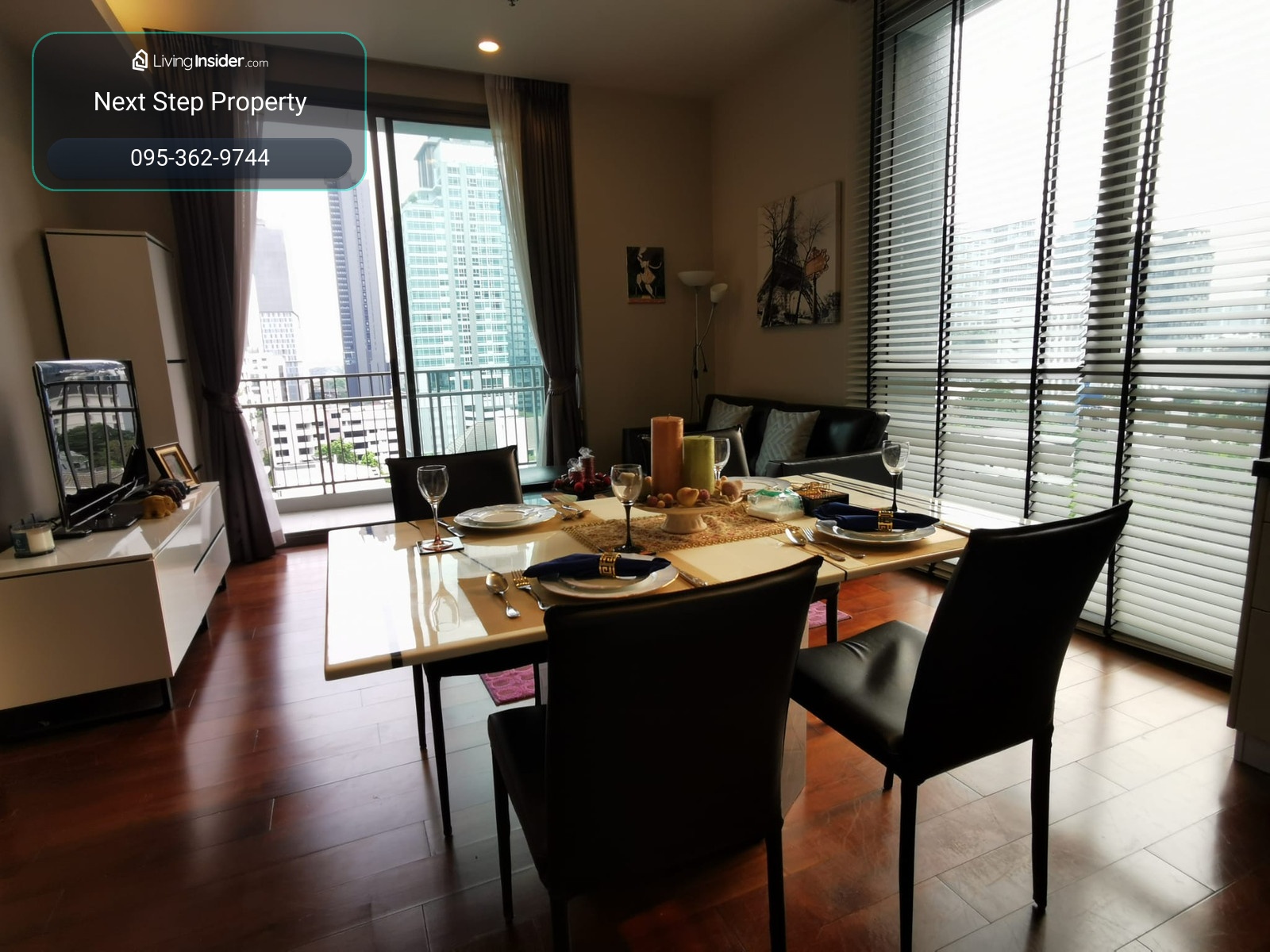 NSJ: Quattro by Sansiri, 82 sq.m., 2 Bedrooms, 3 Bathrooms, Rental Price THB 65,000/month. – รูปที่ 3