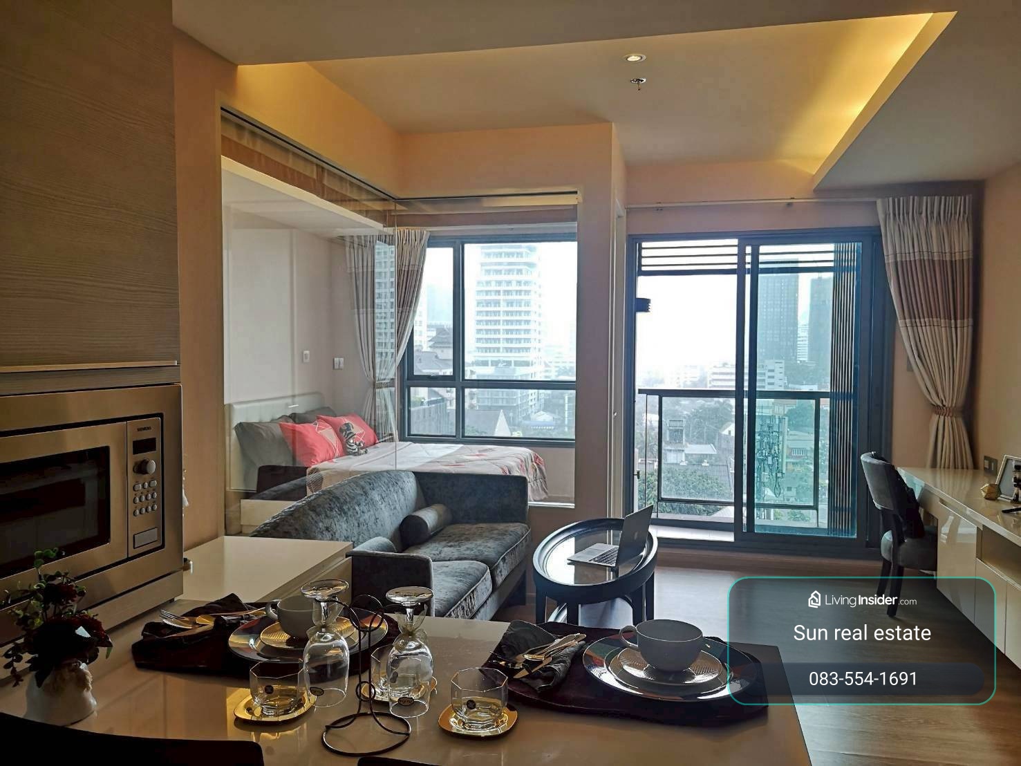 ให้เช่าคอนโด H สุขุมวิท 43 ตกแต่งครบครัน (S15-32048) – รูปที่ 3