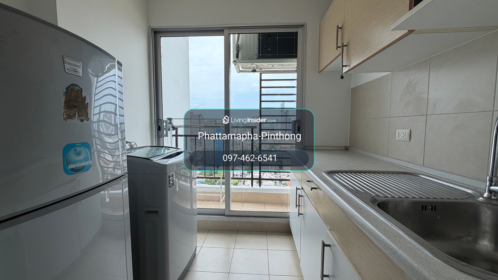 🔥 FOR RENT Supalai Park Ekkamai-Thonglor 35 SQ.M. STUDIO, HIGH FLOOR  – รูปที่ 3