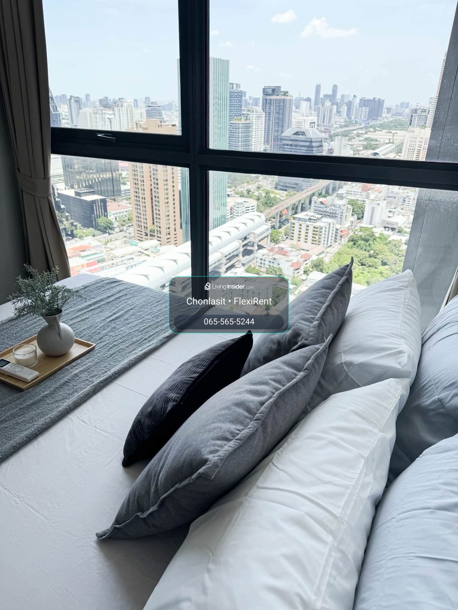 🏙️ ให้เช่า IDEO Q พญาไท | ติด BTS พญาไท ✨ 1 Bedroom 45 ตร.ม. | วิวเมืองโล่ง ไม่มีตึกบัง | พร้อมเข้าอยู่ – รูปที่ 3
