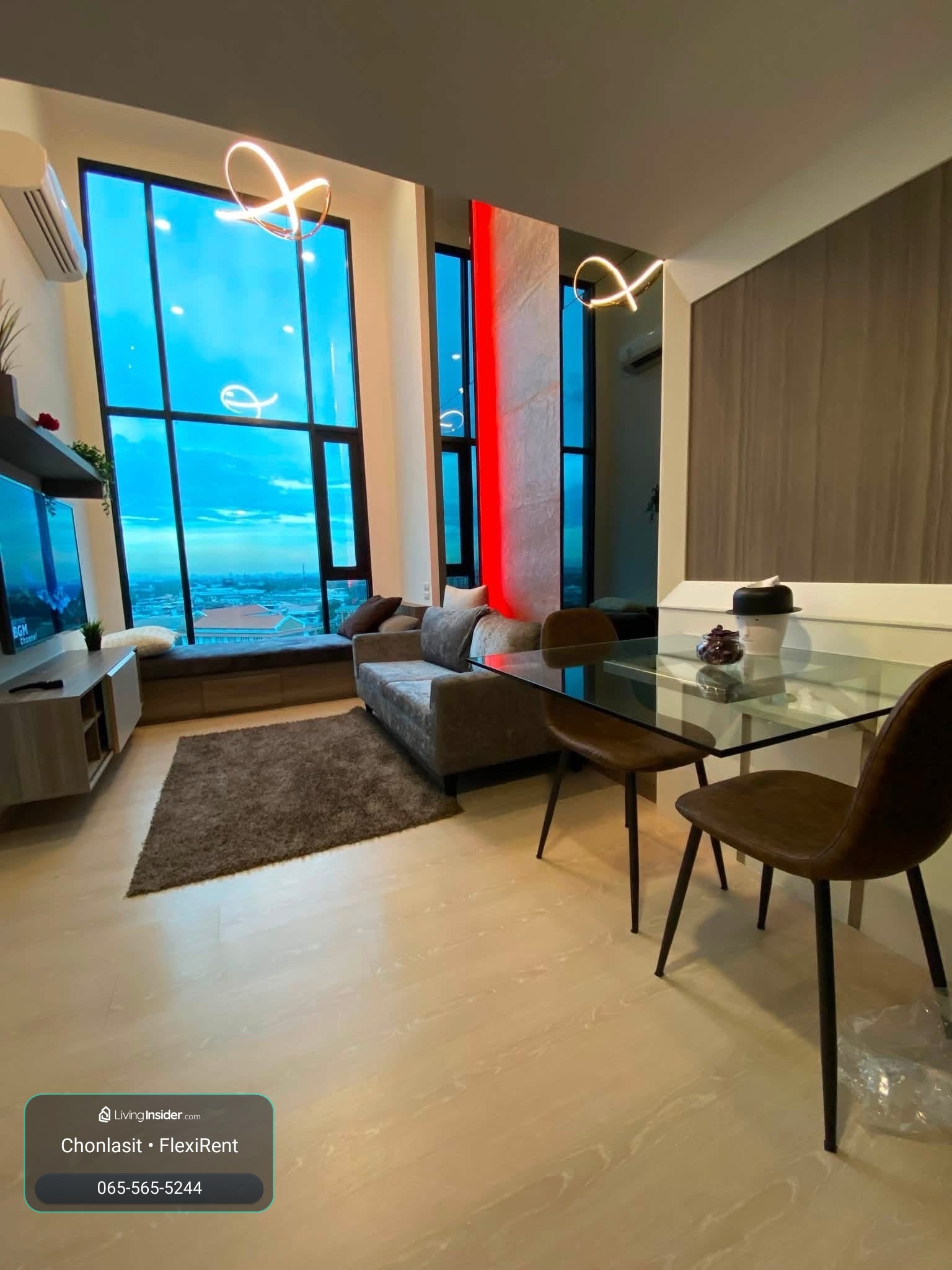 ✨ FOR RENT | KNIGHTSBRIDGE PHAHOLYOTHIN INTERCHANGE 🏙️ ห้อง Duplex ชั้น 14 | วิวสวย | ตกแต่งหรู 🛏️ 2 ห้องนอน | 🛌 4 เตียง | 51 ตร.ม. – รูปที่ 2