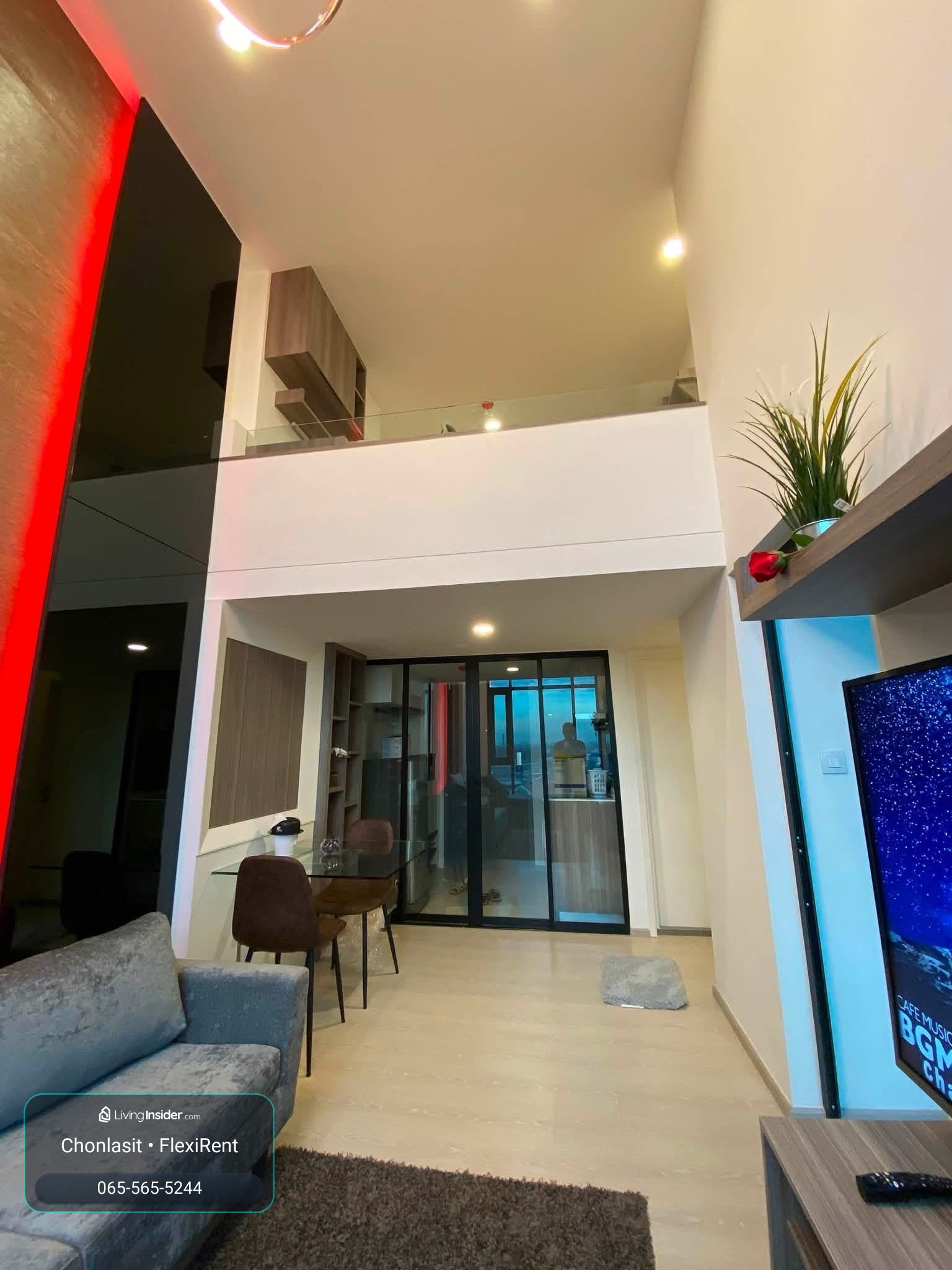 ✨ FOR RENT | KNIGHTSBRIDGE PHAHOLYOTHIN INTERCHANGE 🏙️ ห้อง Duplex ชั้น 14 | วิวสวย | ตกแต่งหรู 🛏️ 2 ห้องนอน | 🛌 4 เตียง | 51 ตร.ม. – รูปที่ 4