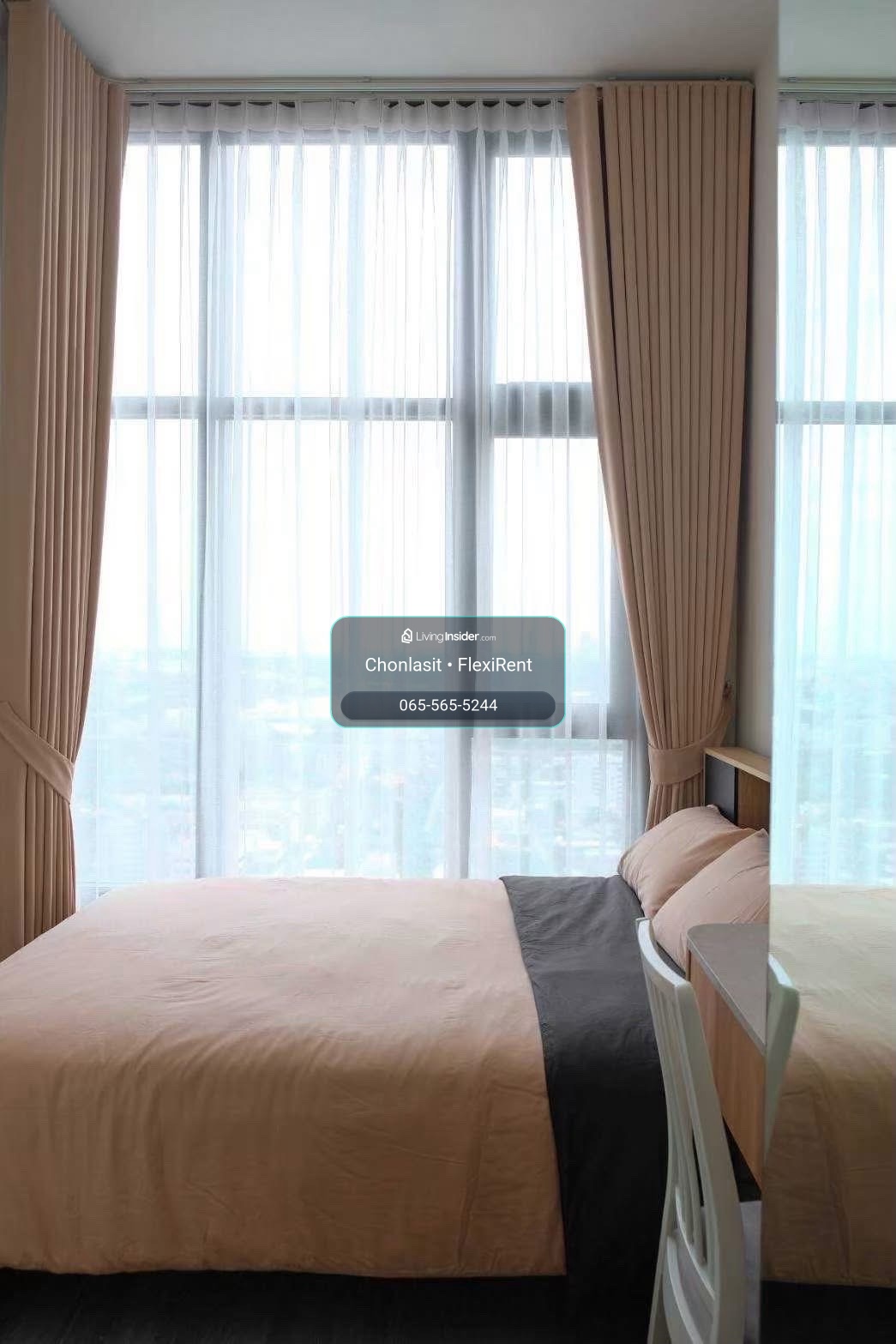🌆 FOR RENT | THE LINE SUKHUMVIT 101 ✨ ชั้น 23 | วิวเมือง | พื้นที่พักผ่อนส่วนตัว 🚝 ติด BTS ปุณณวิถี – รูปที่ 4