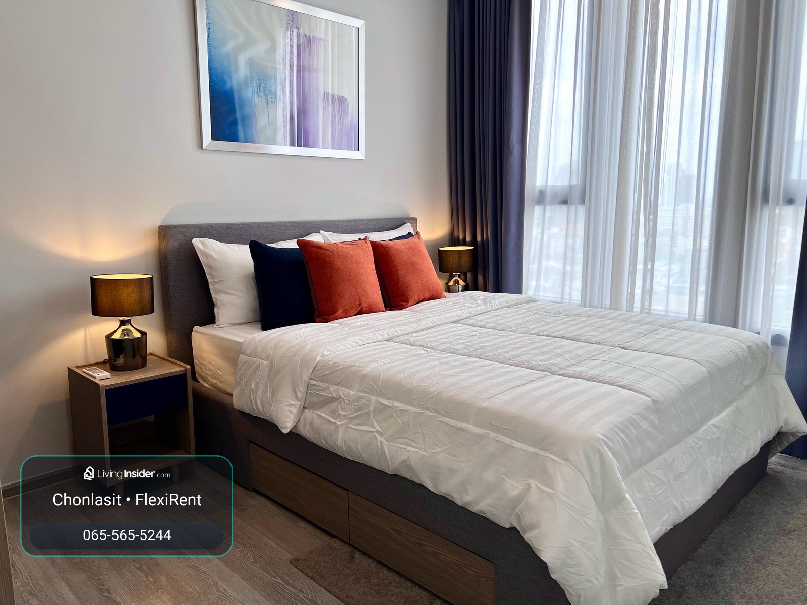 🔥 FOR RENT | XT EKKAMAI 🔥 ✨ Newly Renovated | New furniture | City view – รูปที่ 2