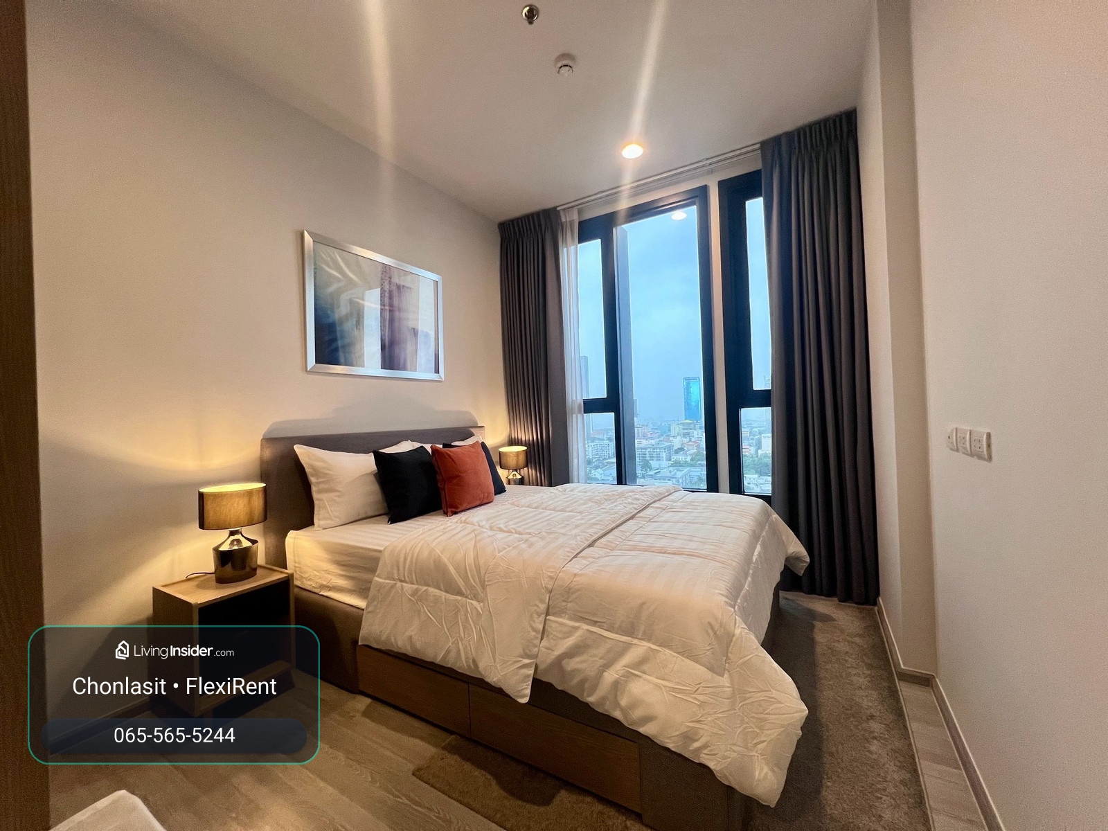 🔥 FOR RENT | XT EKKAMAI 🔥 ✨ Newly Renovated | New furniture | City view – รูปที่ 3