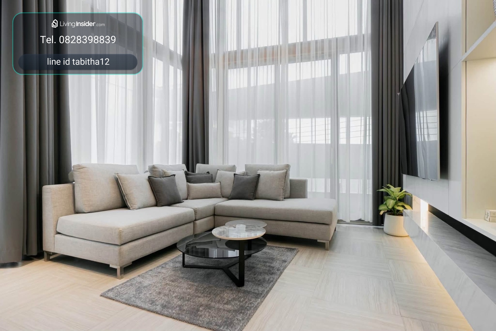 LUXE 35 (Luxury Townhome) 4 floors, 3 bedrooms, 4 bathrooms, 1 gym  36 sq.wah land area (with elevator), 400 sq.m usable area – รูปที่ 2