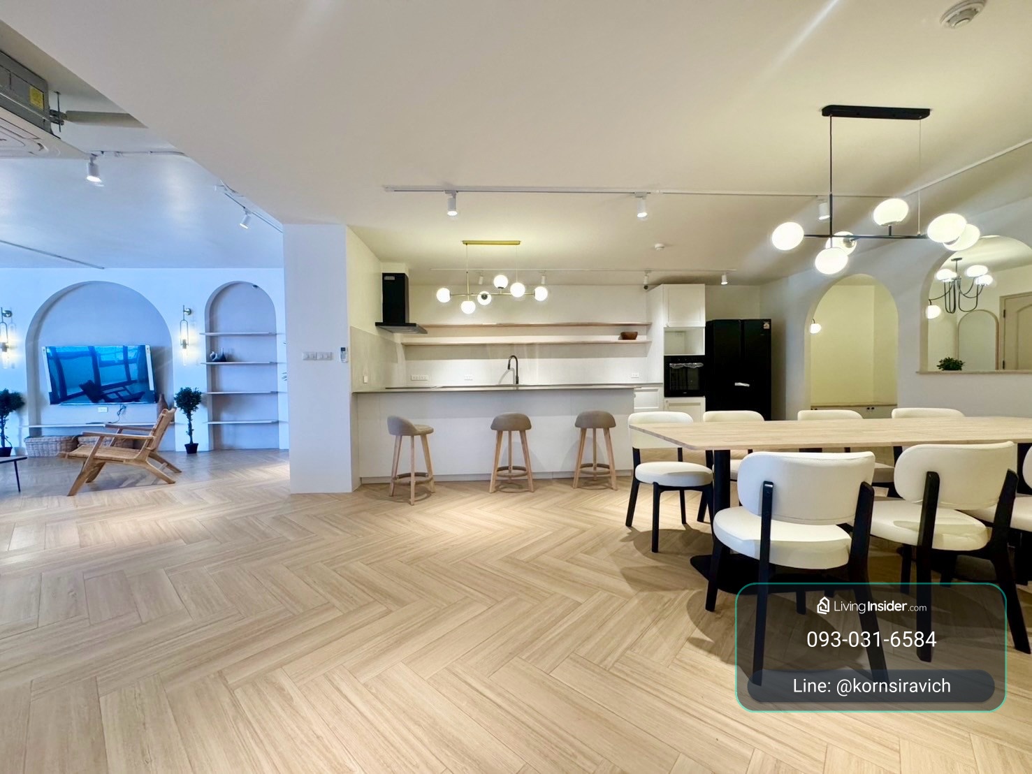 For Rent Cat Friendly Apartment in Asoke | 100m BTS Asoke and MRT Sukhumvit | Near SWU Prasan Mitr and GMM Grammy – รูปที่ 2
