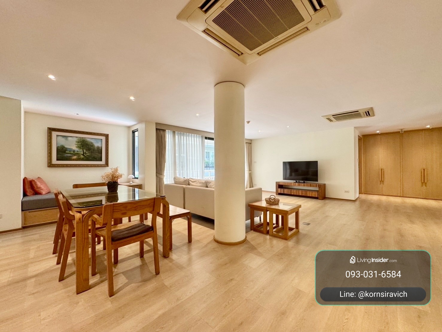For Rent Pet Friendly Apartment in Lang Suan - Chidlom Bangkok | 650m BTS Chidlom and 1 k.m. BTS Ploen Chit | Near Lumpini Park - Embassy and RBSC Polo Club – รูปที่ 2