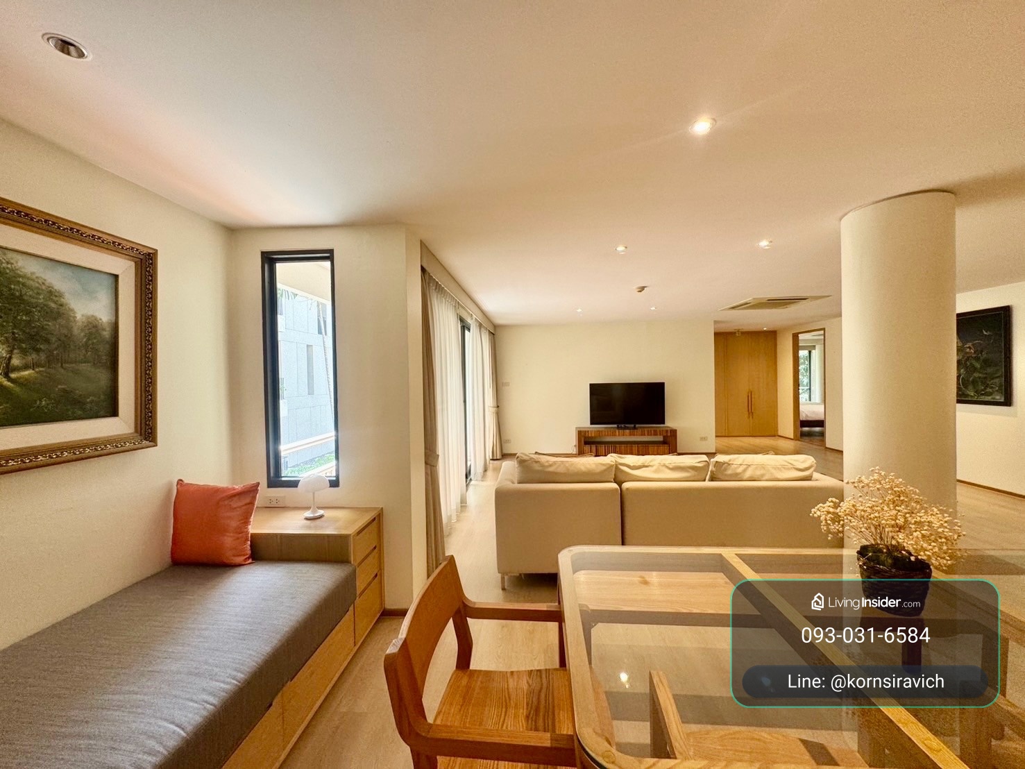 For Rent Pet Friendly Apartment in Lang Suan - Chidlom Bangkok | 650m BTS Chidlom and 1 k.m. BTS Ploen Chit | Near Lumpini Park - Embassy and RBSC Polo Club – รูปที่ 3