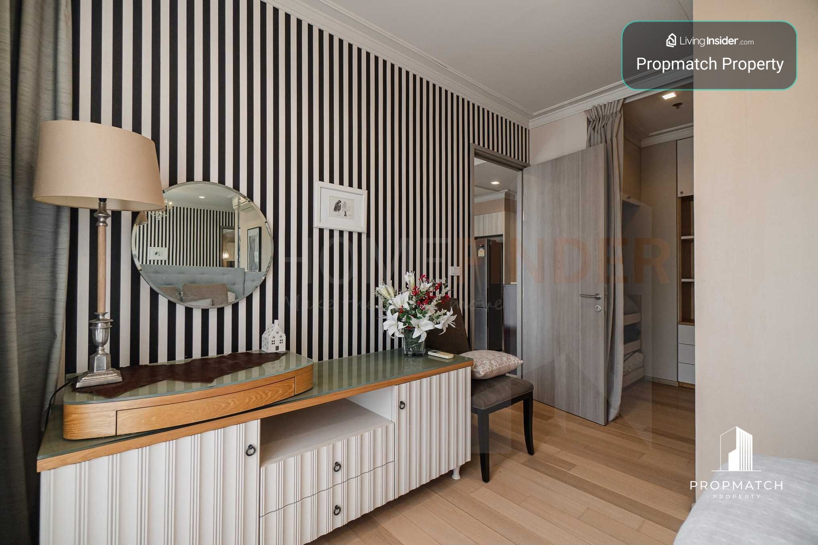 ✨Flash Deal ✨HQ Thonglor  (1Bed 1Bath 43.5SQM.) พร้อมอยู่ ! เพียง 35,000 บาทต่อเดือน Tel.0981315848 @propmatch  – รูปที่ 3