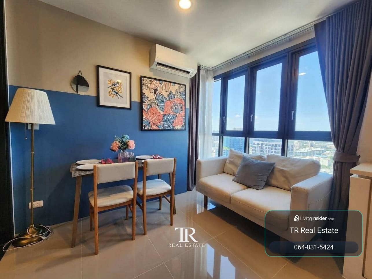 🏡 ให้เช่าคอนโด เอ็กซ์ที ห้วยขวาง | 1 ห้องนอน | 2 ห้องน้ำ | 30 ตร.ม. | ชั้น 33 | ห้วยขวาง | 💰 17,500 บาท/เดือน | LINE: @944hjngx | รหัส: UE0074 – รูปที่ 3