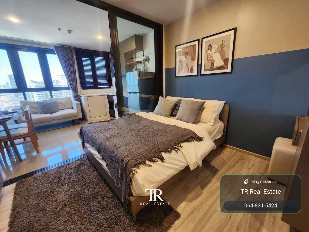🏡 ให้เช่าคอนโด เอ็กซ์ที ห้วยขวาง | 1 ห้องนอน | 2 ห้องน้ำ | 30 ตร.ม. | ชั้น 33 | ห้วยขวาง | 💰 17,500 บาท/เดือน | LINE: @944hjngx | รหัส: UE0074 – รูปที่ 4