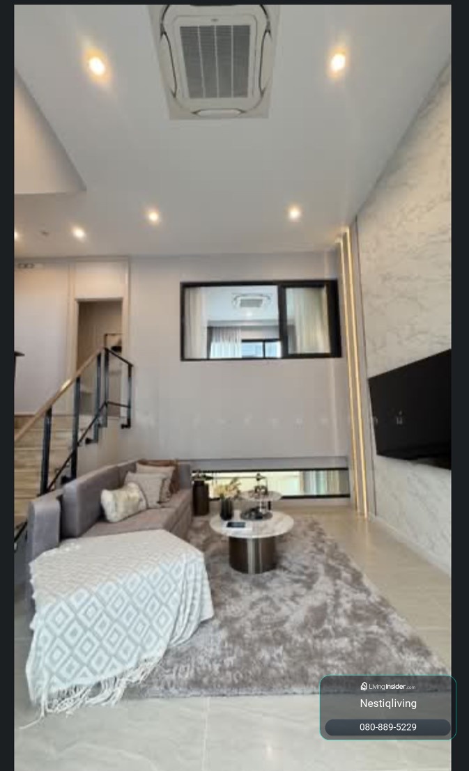 Baan Klang Muang Classie sukhumvit 77 : Townhome 3ชั้น ขนาด 190 ตร.ม  24 ตร.ว  2 ห้องนอน 3 ห้องน้ำ  ที่จอดรถ 2 คัน ราคาที่ 13,900,000 บาท  ชมโครงการ 080-889-5229 – รูปที่ 4