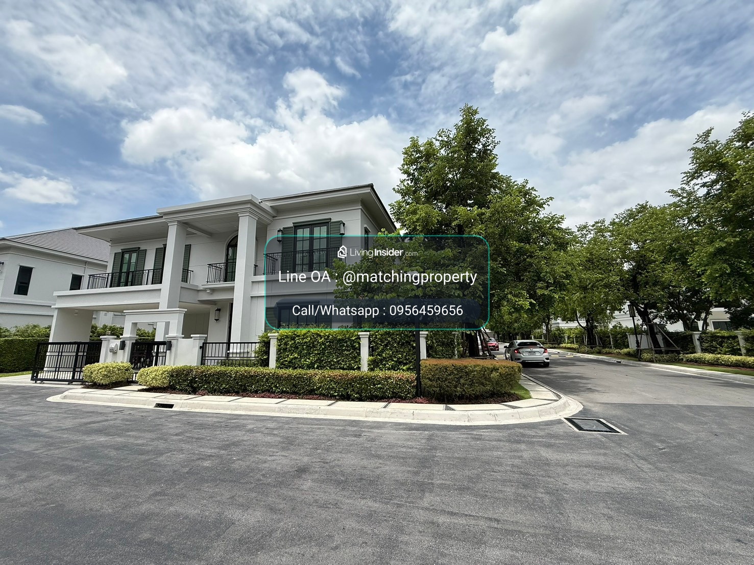 For sale, 2-story detached house, Setthasiri Ratchaphruek-Pran Nok, new house, corner house, rare location. – รูปที่ 2