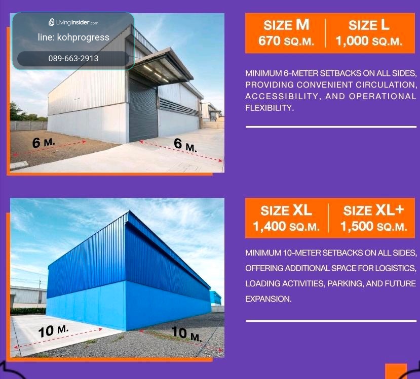 โรงงานสร้างใหม่ลำลูกกา คลอง 9 บนผังสีม่วงเข้ม 100% ตอบโจทย์ทั้งการซื้อเพื่อลงทุนและเช่าดำเนินกิจการ โดดเด่นด้วยทำเลใกล้กรุงเทพฯ คมนาคมขนส่งสะดวก  – รูปที่ 3