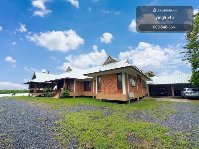Single house for sale along the river, Lanna Modern style, beautiful view, good atmosphere, with a pier and private pontoon, Bang Taen Subdistrict, Prachinburi Province. – รูปที่ 3