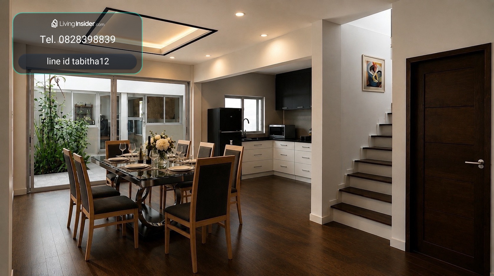 3-story townhome, area 35 sq m., usable area 200 sq m. 🏠 Newly renovate, cozy, fully furnished , quiet – รูปที่ 4