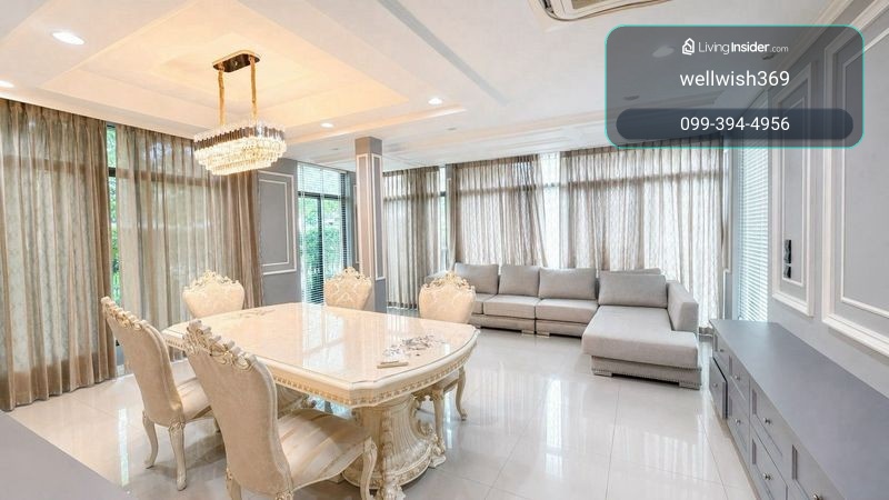 #ขายบ้านเดี่ยวหลังใหญ่ 2ชั้น 6ห้องนอน บนที่ดิน 102 ตรว. มีบริเวณพื้นที่ใหญ่ พร้อมอยู่ได้ทันที เศรษฐสิริกรุงเทพกรีฑา15/1บ้านอยู่ใกล้ Main gate ถนนหน้าบ้านกว้าง 12 เมตรทำเล : ซ. ประชาร่วมใจ แขวงหัวหมาก บางกะปิ #ใกล้โรงเรียนนานาชาติไบรตัน  – รูปที่ 2