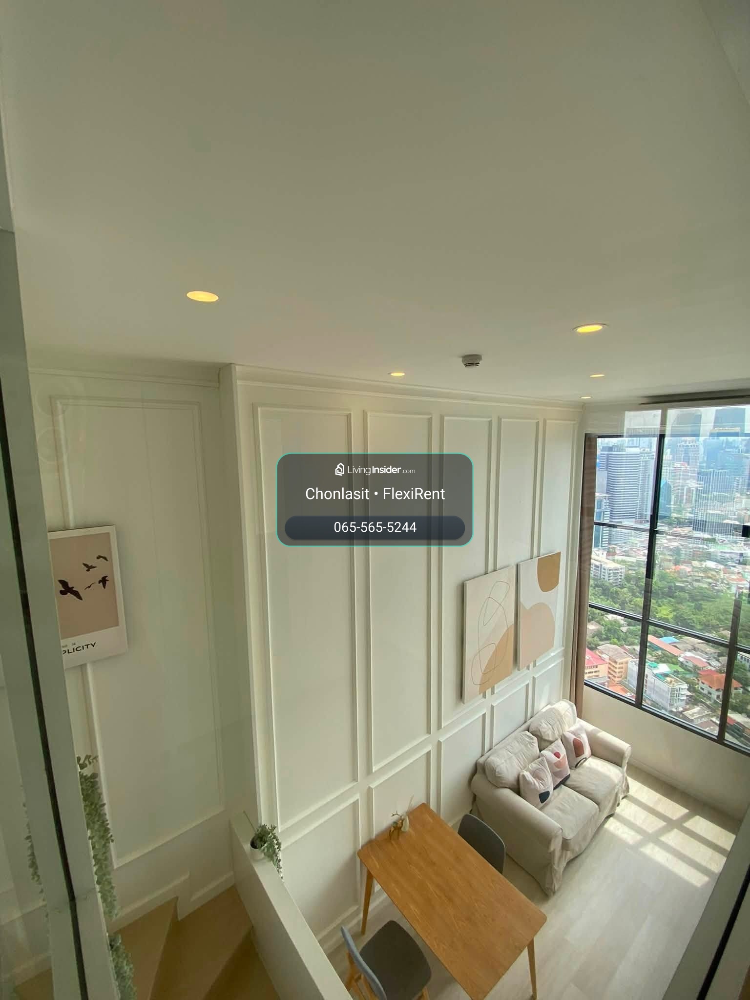 🌆 ให้เช่า Knightsbridge Prime Sathorn 🔥 ห้องใหญ่สุด ชั้นสูง วิวเมือง – รูปที่ 2