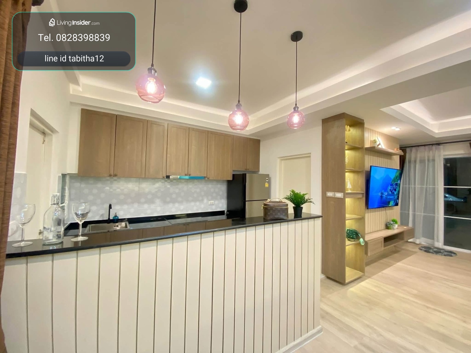 Townhome for rent near Mega Bangna , Greatest location in this area. Amazing decoration .  Indy 2 Bangna-Ramkhamhaeng 2  – รูปที่ 3