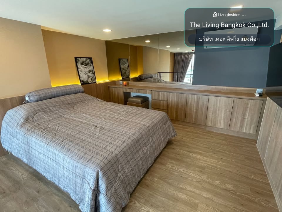 ให้เช่าคอนโด  Modiz สุขุมวิท50 1 Bedroom Exclusive Vertical Suite Fully Furnished Corner Unit River View   (Rt-01)  – รูปที่ 3