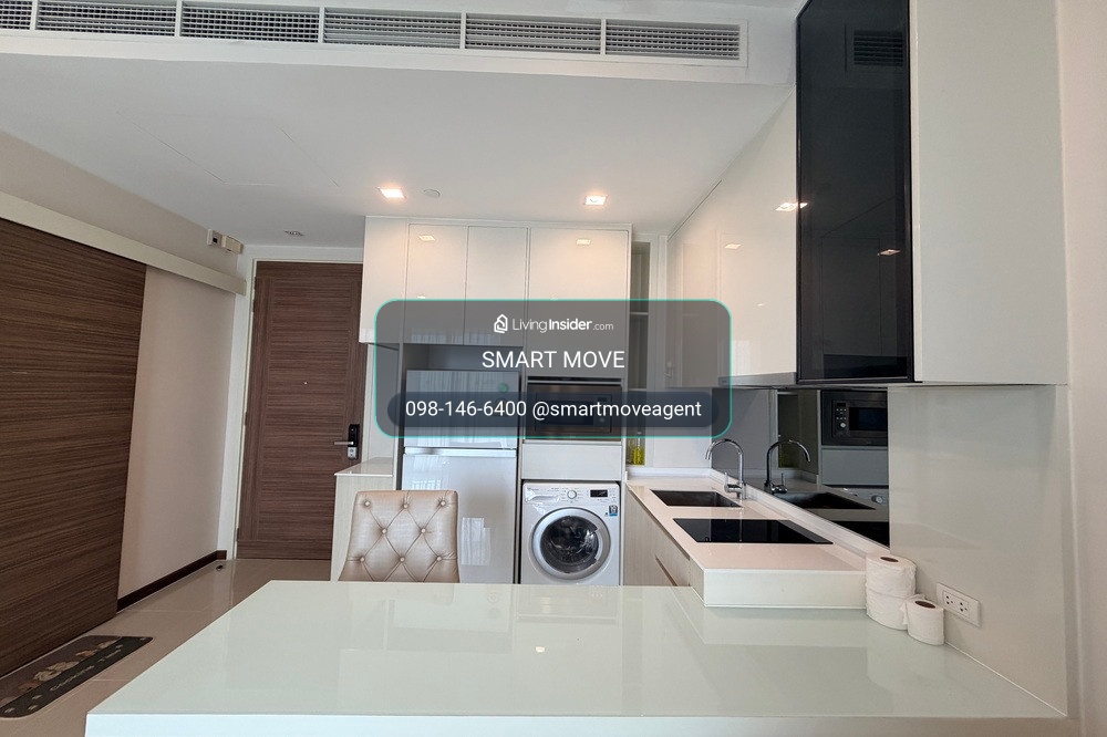 🔥 For Rent !!🔥 Q Asoke, 1 bedroom, 1 bathroom, high floor 23++, pool view, There is a bathtub, big size !! Code C20230100759 furnished, ready to move in📣📣  – รูปที่ 4