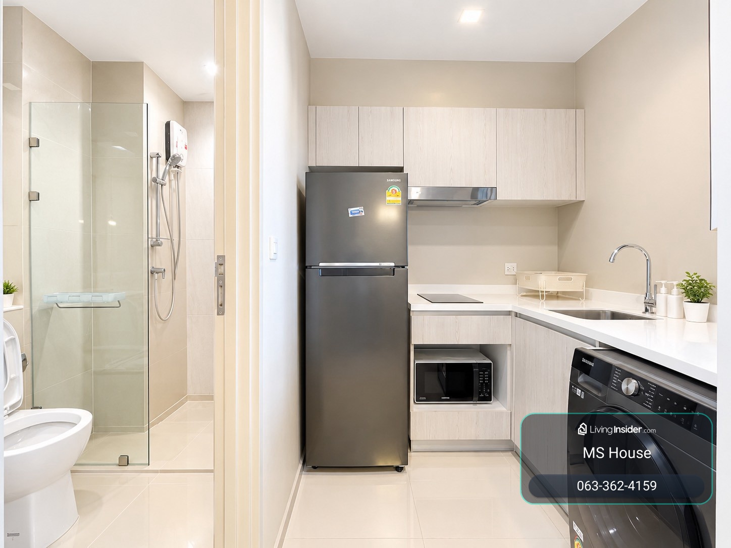 ให้เช่า Life One Wireless – ห้องสวย ทำเลดี ใกล้ BTS เพลินจิต – รูปที่ 3