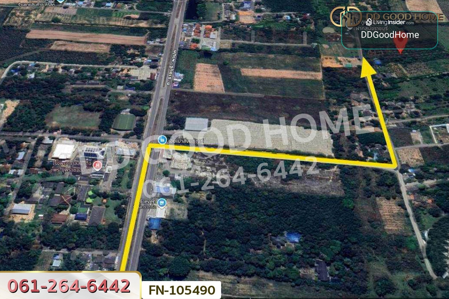 ที่ดินจอมบึง 8 ไร่ 276.3 ตร.ว. ราชบุรี ใกล้โรงพยาบาลสมเด็จพระยุพราชจอมบึง FN-105490 – รูปที่ 2