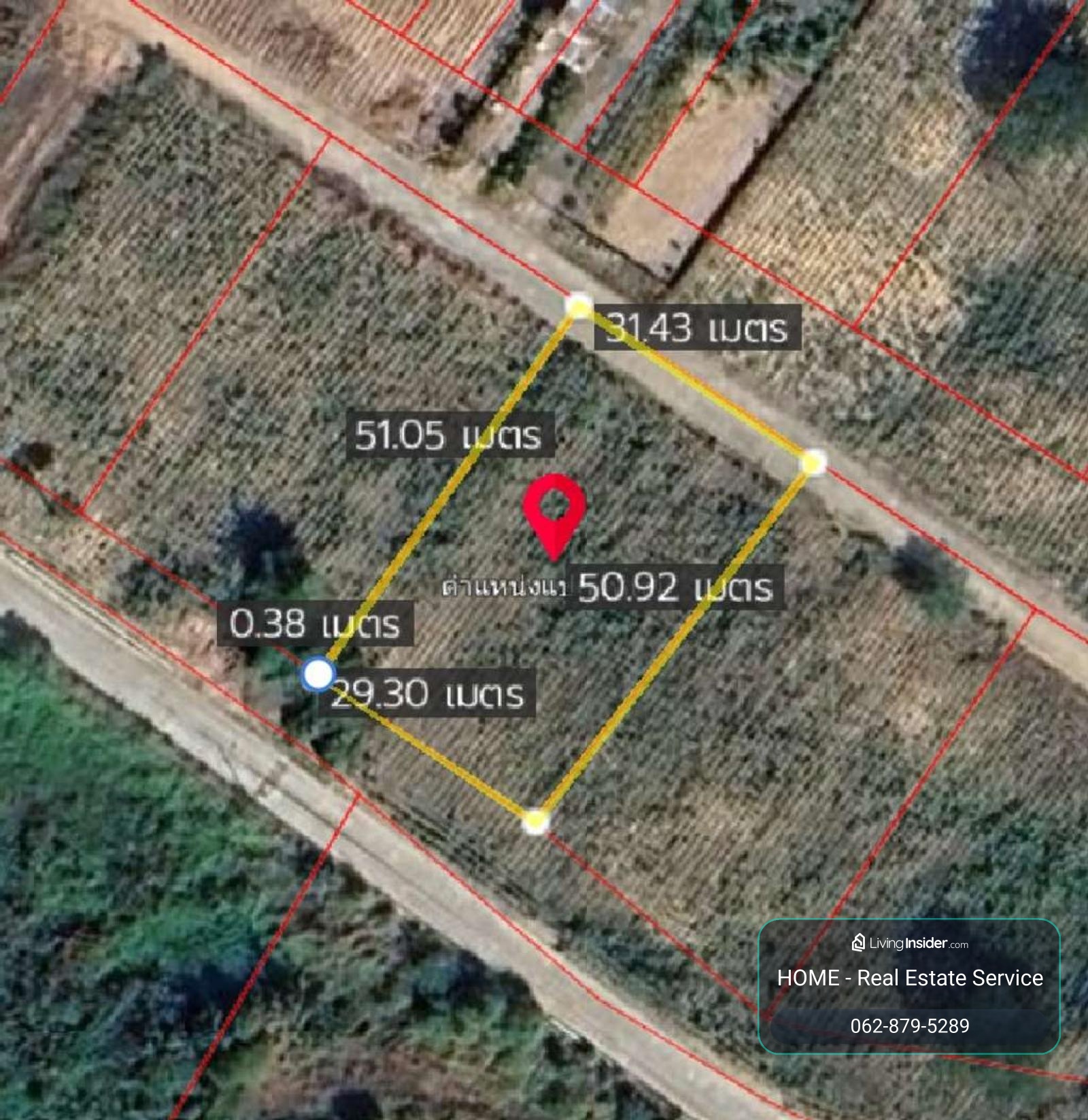 Land in Bo Win Subdistrict, Si Racha District, Chonburi Province. / 99 Square Wa (FOR SALE) NANN010 – รูปที่ 2