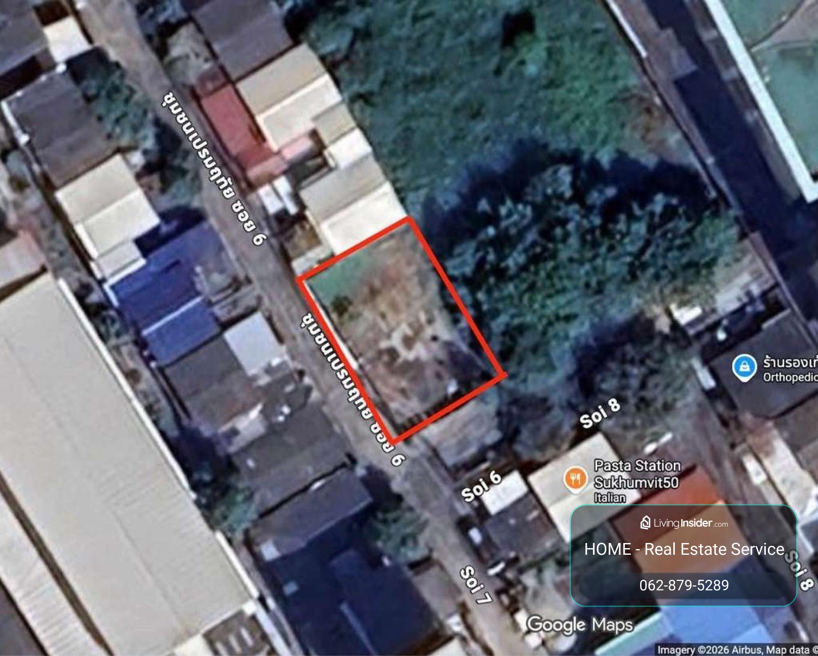 ที่ดิน ซอยสุขุมวิท 50 / 49 ตร.วา (ขาย), Land in Sukhumvit Soi 50 / 49 Square Wa (FOR SALE) GNG257 – รูปที่ 4