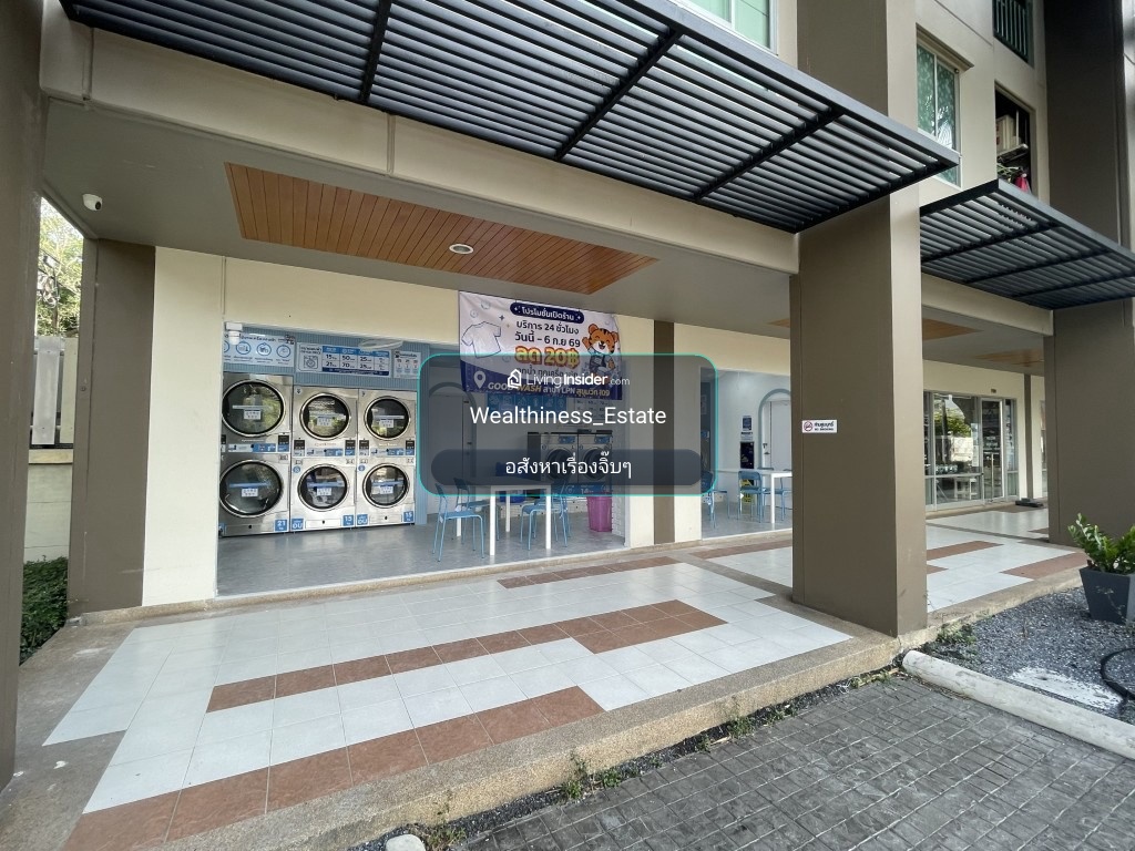 Shop Lumpini Ville Bearing-Sukhumvit 109 is already rented. Rent out and receive money immediately Opportunity to invest in shops, condos, located next to the road. No need to find a renter yourself! – รูปที่ 2