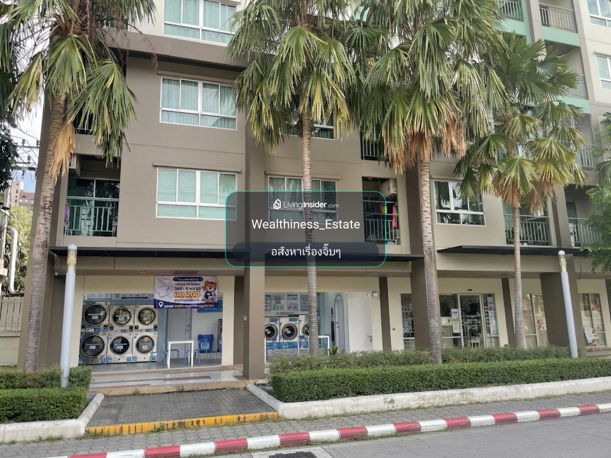 Shop Lumpini Ville Bearing-Sukhumvit 109 is already rented. Rent out and receive money immediately Opportunity to invest in shops, condos, located next to the road. No need to find a renter yourself! – รูปที่ 4