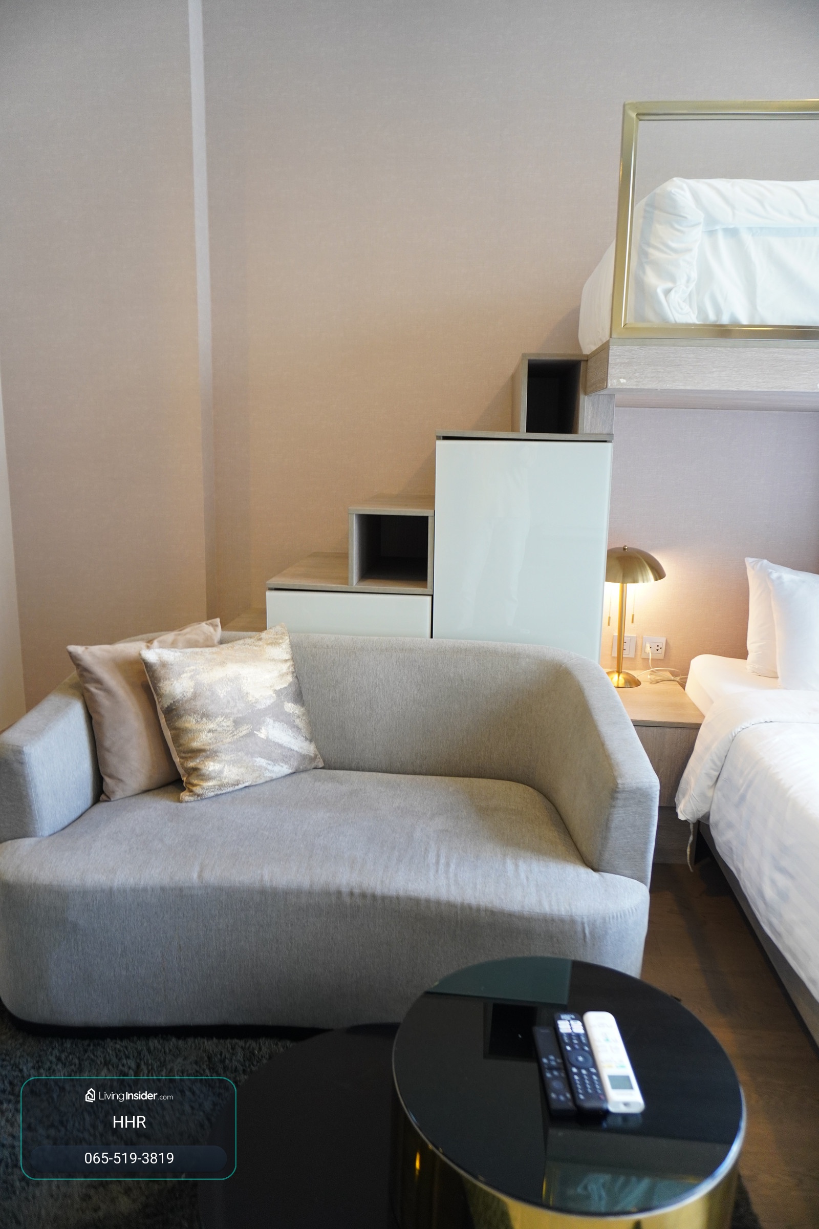 🏢 ให้เช่าคอนโด Hampton Residence Phayathai 1 ห้องนอน (เป็นเตียงแบบ 2 ชั้น) 1 ห้องนั่งเล่น 1 ห้องน้ำ 29 ตรม. 𝑭𝑹𝑬𝑬 𝑾𝒊𝒇𝒊 เฟอร์นิเจอร์ครบ พร้อมเข้าอยู่ 🏢 – รูปที่ 4