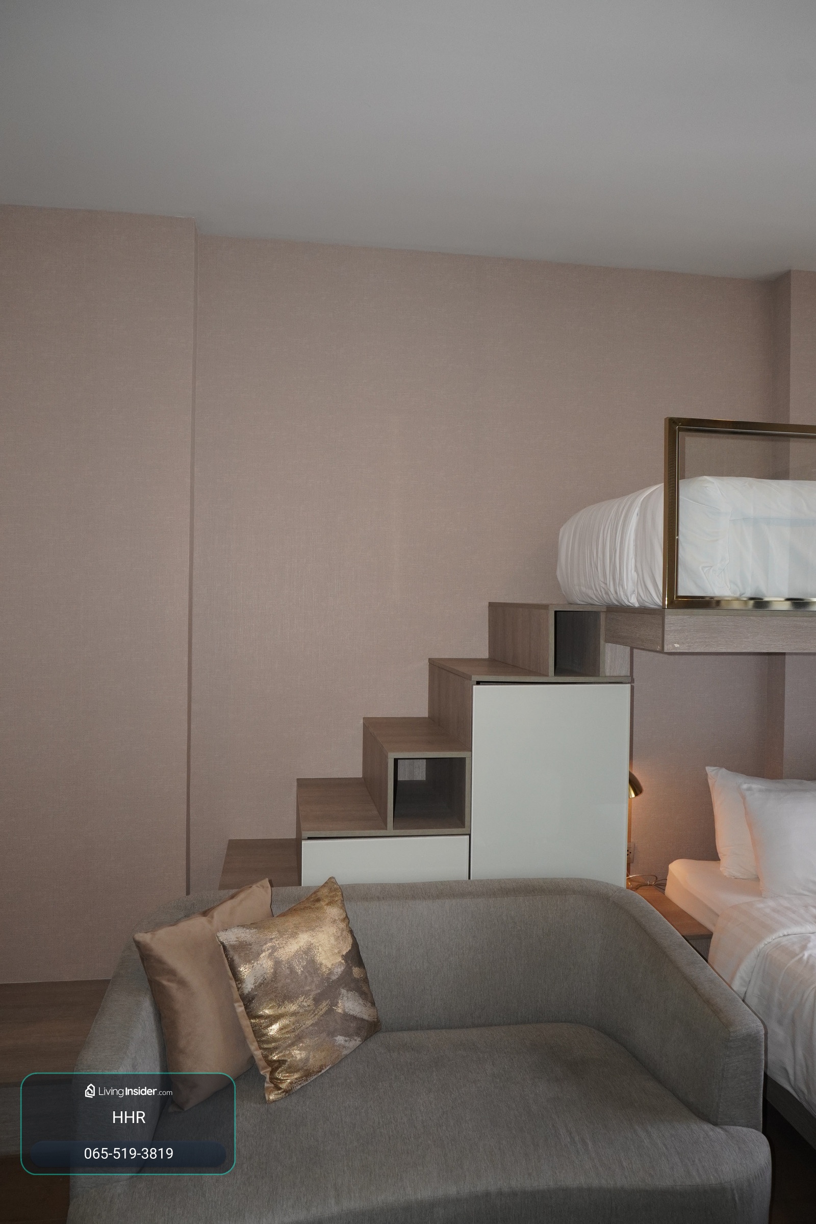 🏢 ให้เช่าคอนโด Hampton Residence Phayathai 1 ห้องนอน (เป็นเตียงแบบ 2 ชั้น) 1 ห้องนั่งเล่น 1 ห้องน้ำ 29 ตรม. 𝑭𝑹𝑬𝑬 𝑾𝒊𝒇𝒊 เฟอร์นิเจอร์ครบ พร้อมเข้าอยู่ 🏢 – รูปที่ 2