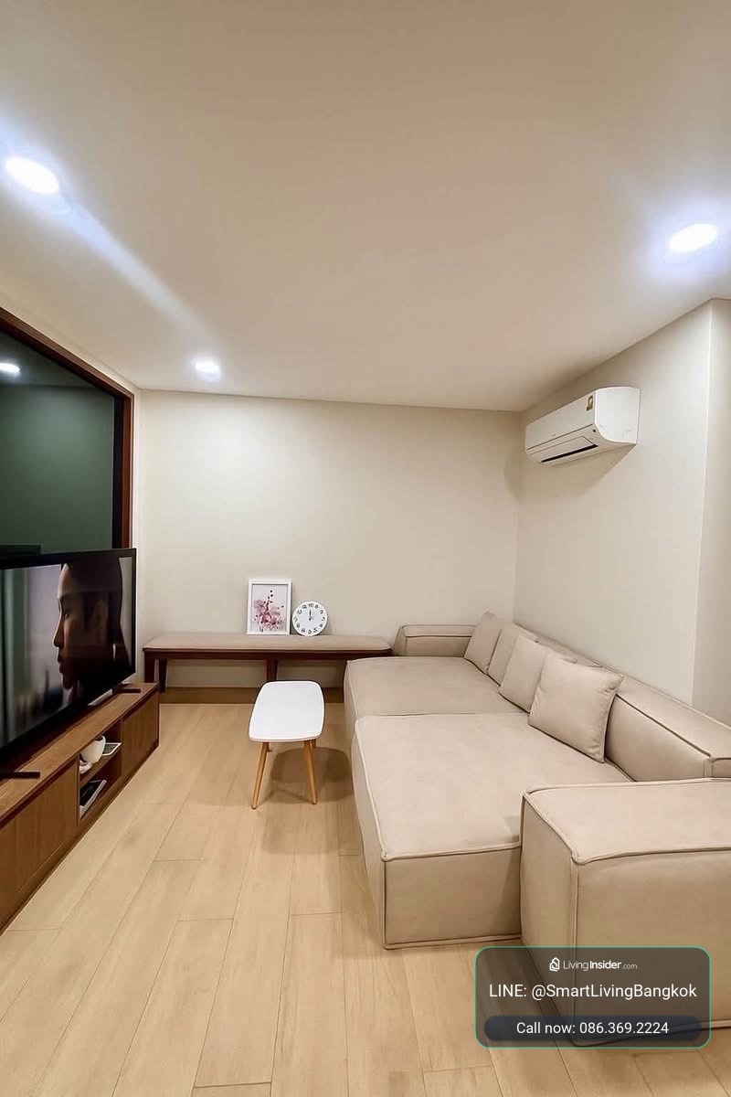 ทาวน์เฮ้าส์รีโนเวทใหม่ 2 ชั้น ห้วยขวาง สไตล์โมเดิร์นจีน พื้นที่กว้างเท่าบ้านเดี่ยว ใกล้ MRT เหมาะอยู่เองหรือสร้างรายได้จากการปล่อยเช่า – รูปที่ 2