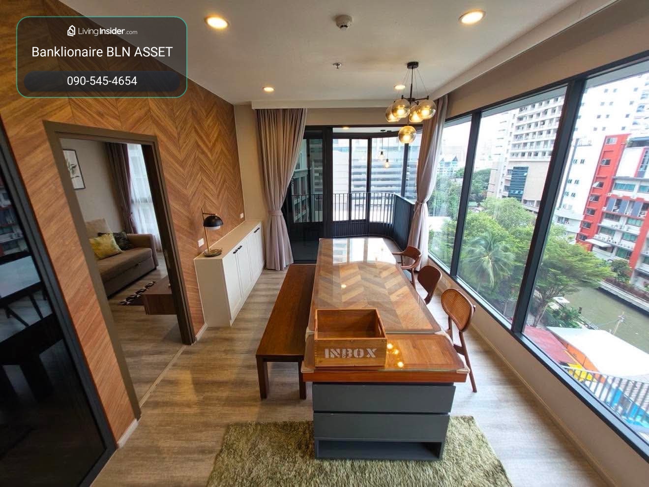 🔥 ให้เช่า IDEO MOBI ASOKE | ห้องมุม 2 ห้องนอน วิวสวน – รูปที่ 4