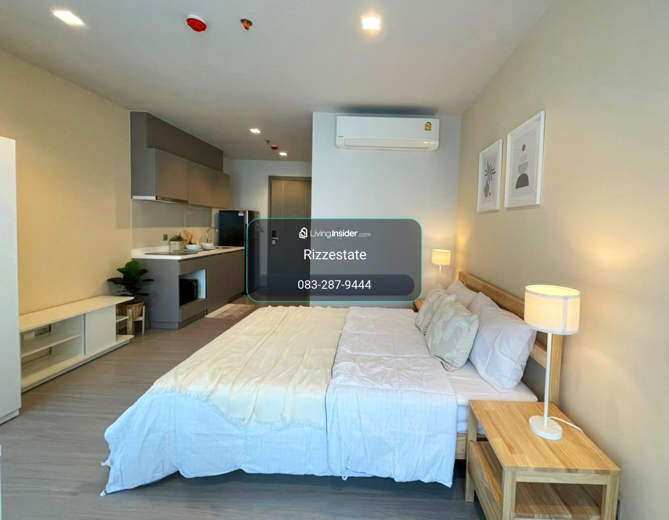 ✨LineID: @Homelisting (With@) | Life Asoke - Rama 9 |🔥 Ready to Move In (27Sqmm) | MRT Rama 9🚆 – รูปที่ 2