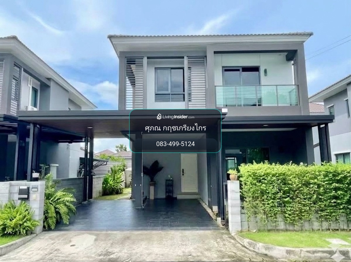 น้ำไม่ท่วม!บ้านเดี่ยวสภาพใหม่ 99% เซ็นโทรบางนา-กิ่งแก้ว แต่งครบพร้อมเข้าอยู่ ไม่ค่อยได้อยู่อาศัย สวยสุดๆ – รูปที่ 2