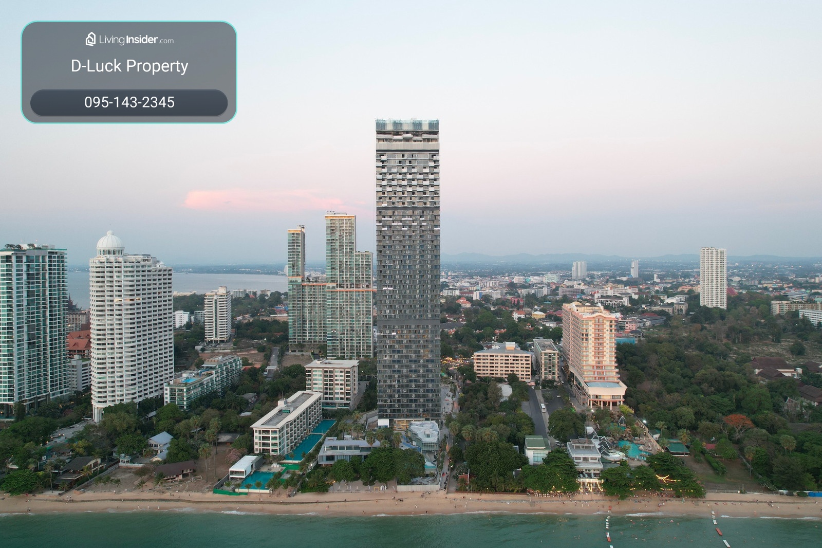 ขาย เพนท์เฮ้าส์ AROM WONGAMAT — Luxury Beachfront Residence บนทำเลแพงที่สุดแห่งหนึ่งของพัทยา  – รูปที่ 2