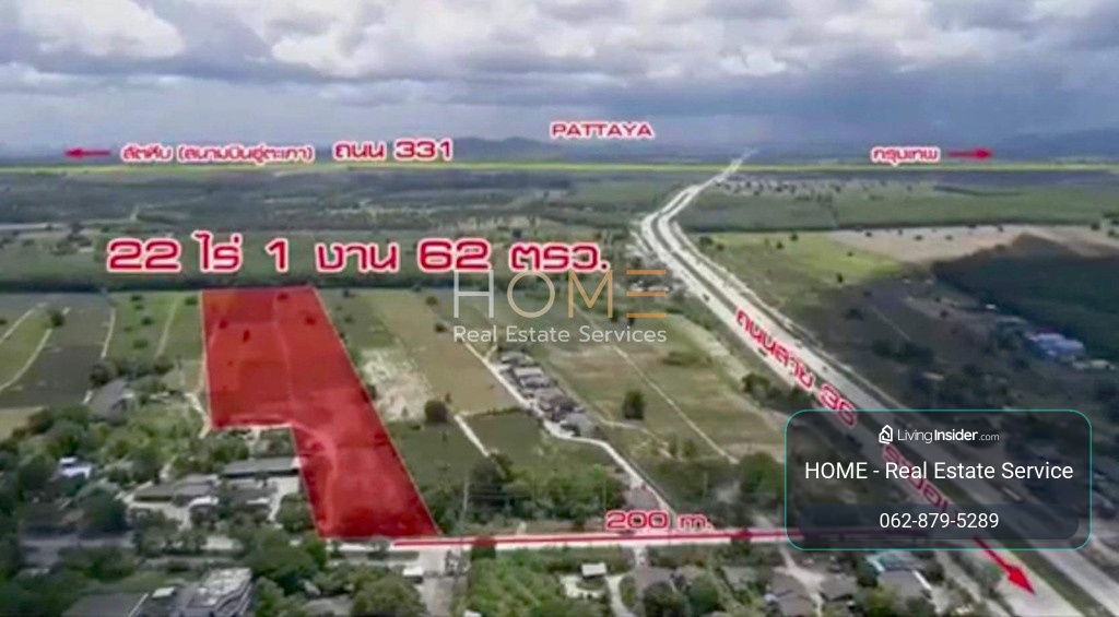 Land 22 rai of land Nikhom Phatthana, purple zoning (FOR SALE) KP202 – รูปที่ 3