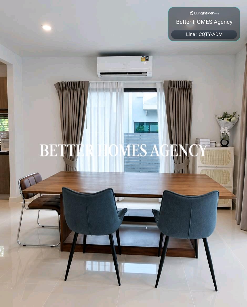 🎖บ้านเช่า🎖𝐋𝐔𝐗𝐔𝐑𝐘 𝐇𝐎𝐔𝐒𝐄 𝐅𝐎𝐑 𝐑𝐄𝐍𝐓 เมืองปทุม บางพูน บางกะดี บ้านเดี่ยว แบบ 4 ห้องนอน  – รูปที่ 4