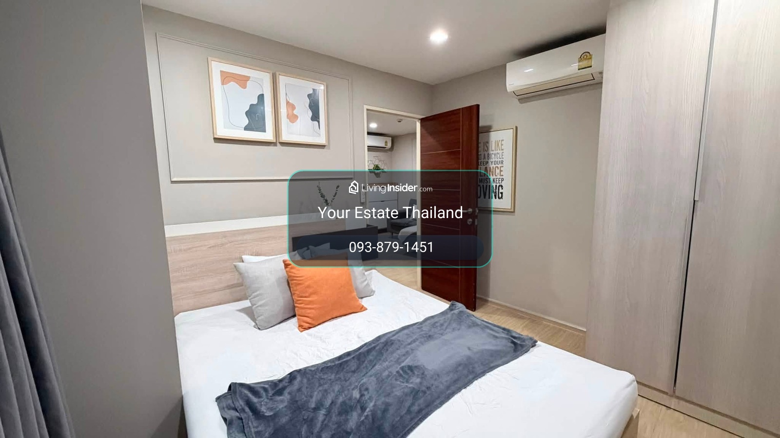 Wynn Condo Phahon Yothin 52   2ห้องนอน  ห้องมุม ว่างพร้อมให้เช่า – รูปที่ 3