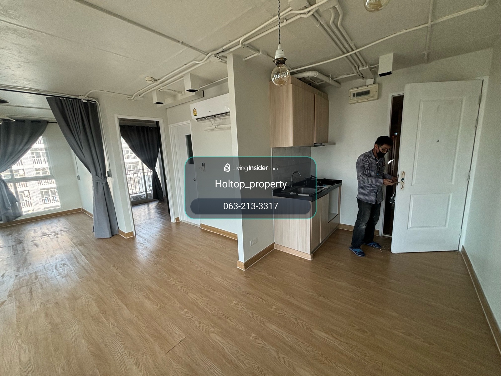 #E1522💕070969ให้เช่าคอนโด The Light New York Condominium – รูปที่ 4