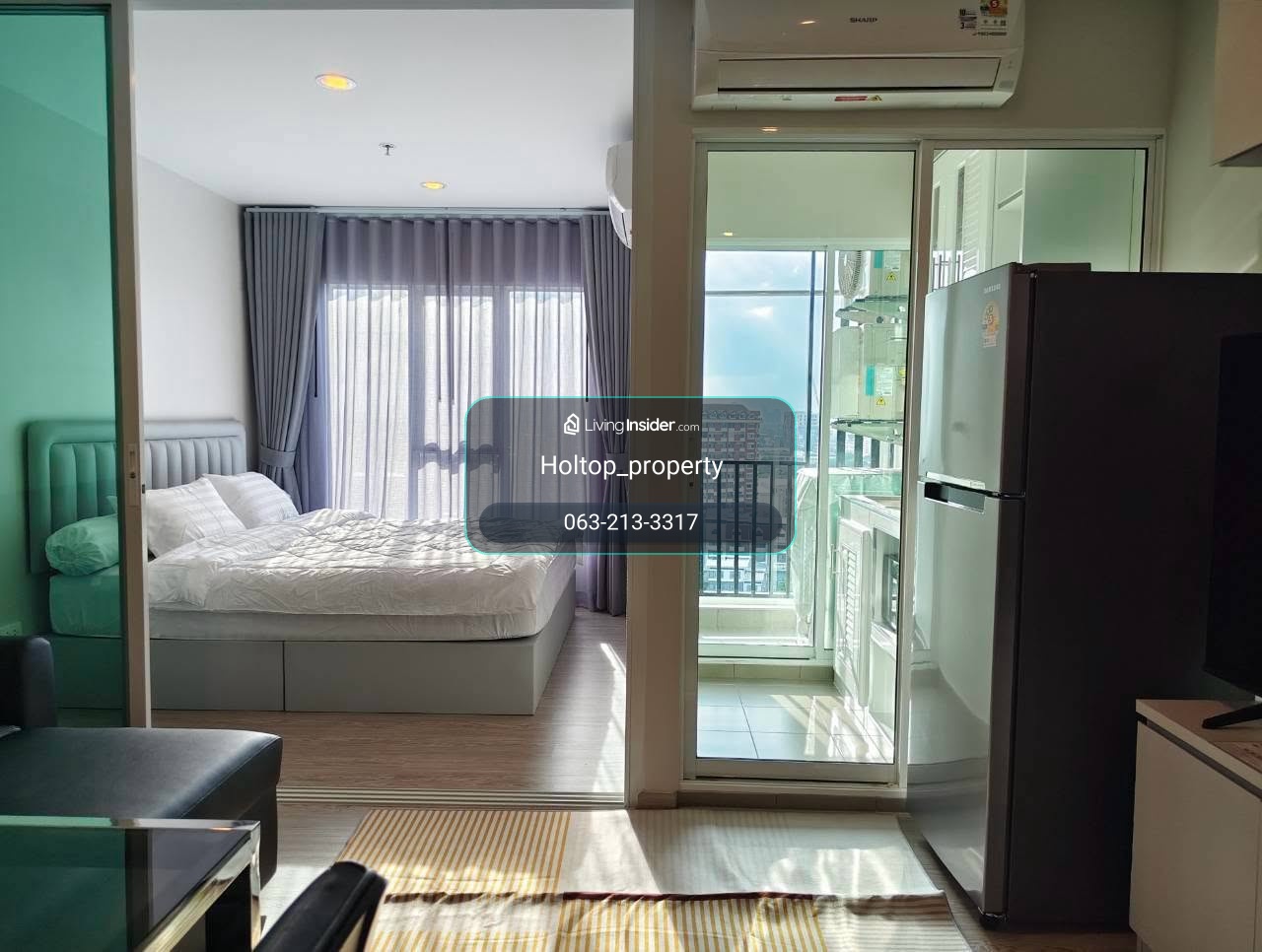 #E1524💕070969ให้เช่าคอนโด  Regent Home Bangna  – รูปที่ 3
