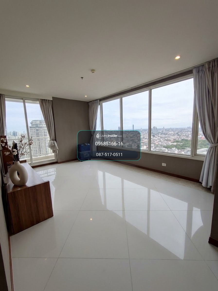 ปล่อยเช่าห้องเปล่าไม่มีเฟอร์📌 The Empire Place 3B3B 135 Sqm call/line 0968516616 – รูปที่ 3
