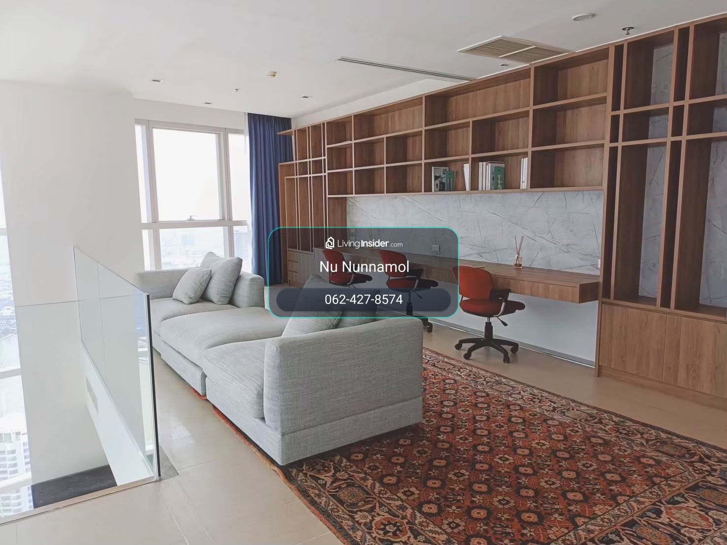 The River ชั้น 67–68 410 ตร.ม. 3 ห้องนอน  4 ห้องน้ำ – รูปที่ 2