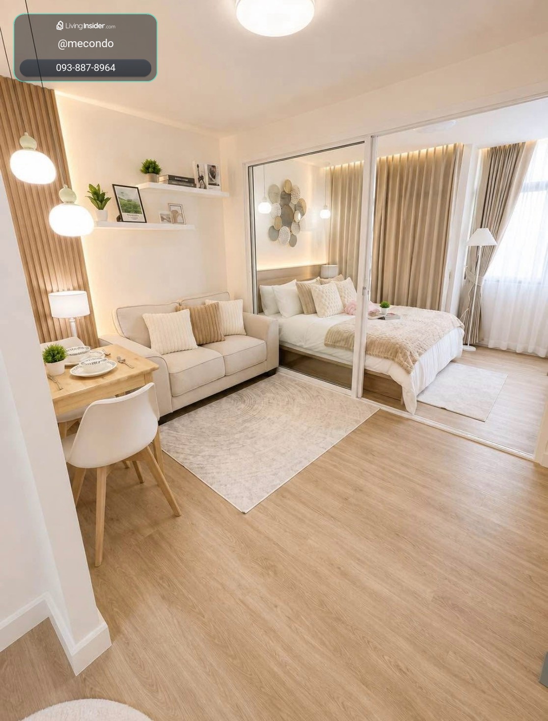 ME2500546 ขายห้องสวยแต่งให้ใหม่ รัชอาภา ทาวเวอร์ เฟอร์ครบ ใกล้ห้าง ใกล้มหาลัย – รูปที่ 3