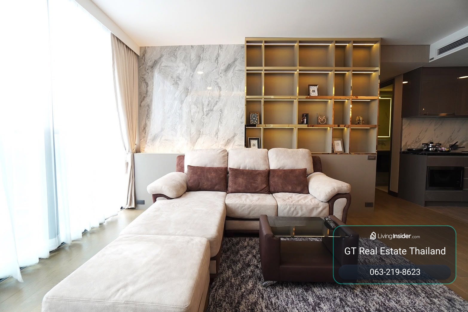 คอนโดเดินทางสะดวกห้องแต่งสวยที่ Siamese Exclusive Queens – รูปที่ 2